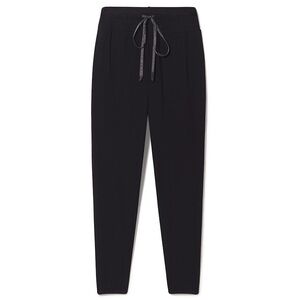 pj Harlow Blair French Terry Sweat Pant with Satin Trim